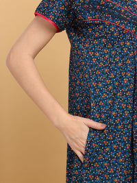Sweet Dreams Printed Maxi Nightdress