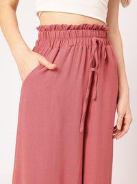 DressBerry Women The Flare Flair High-Waist Trousers
