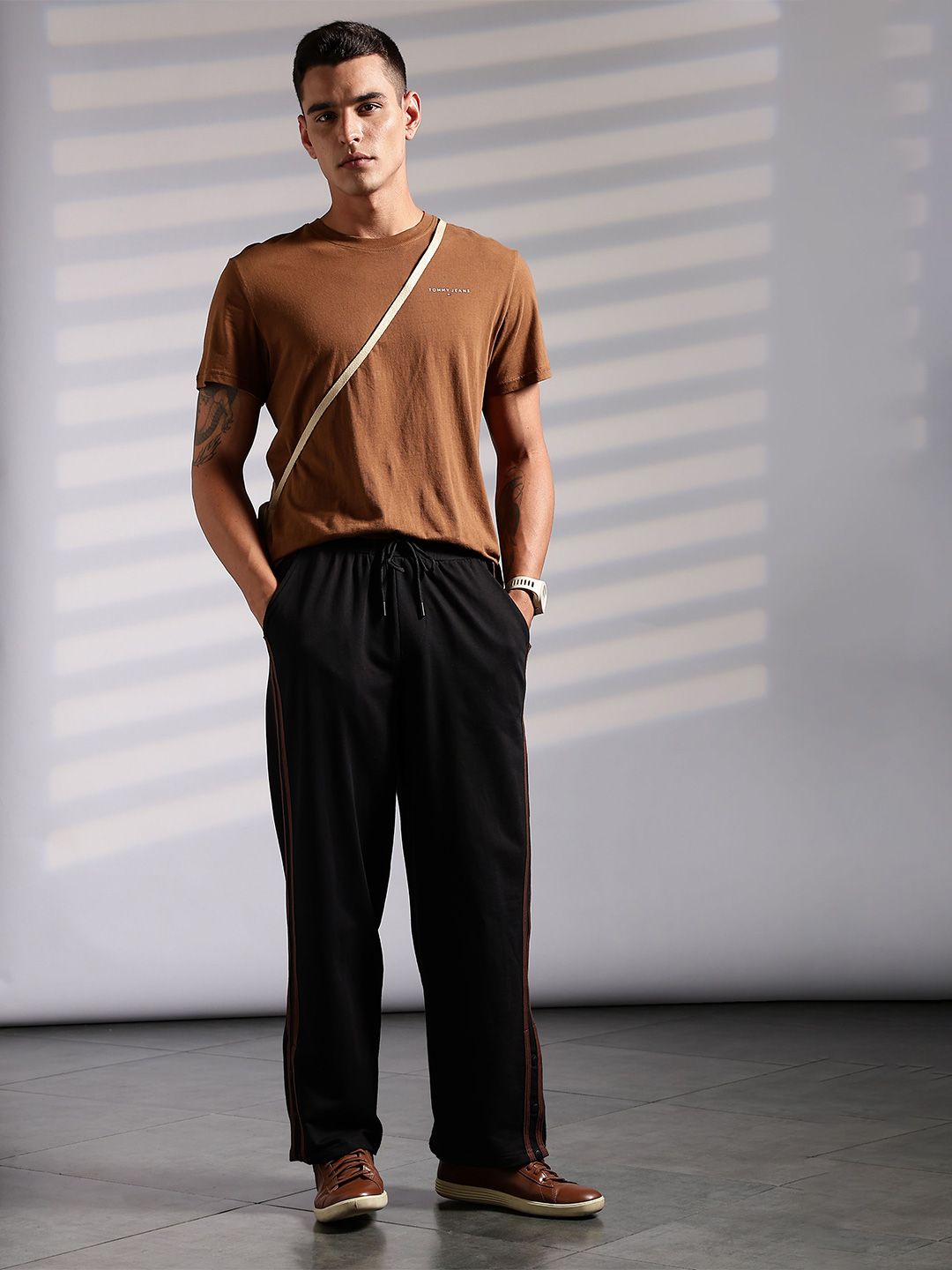 Eszett Men Cotton High-Rise Jogger Seluar