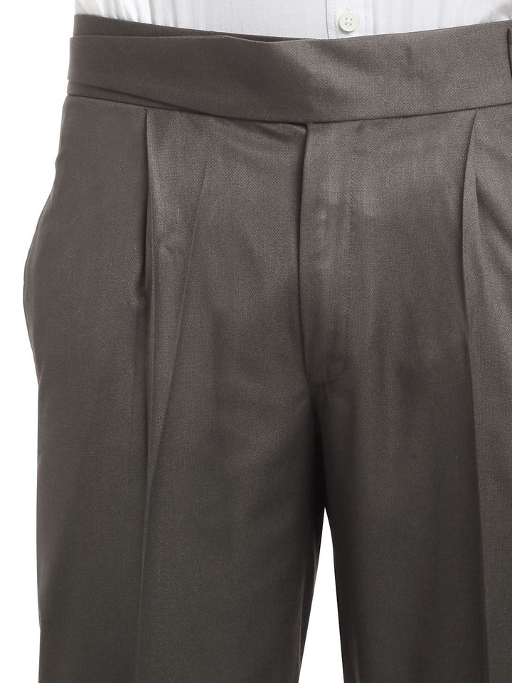 Seluar Gurkha Formal Fit Slim Fit Coklat Lelaki
