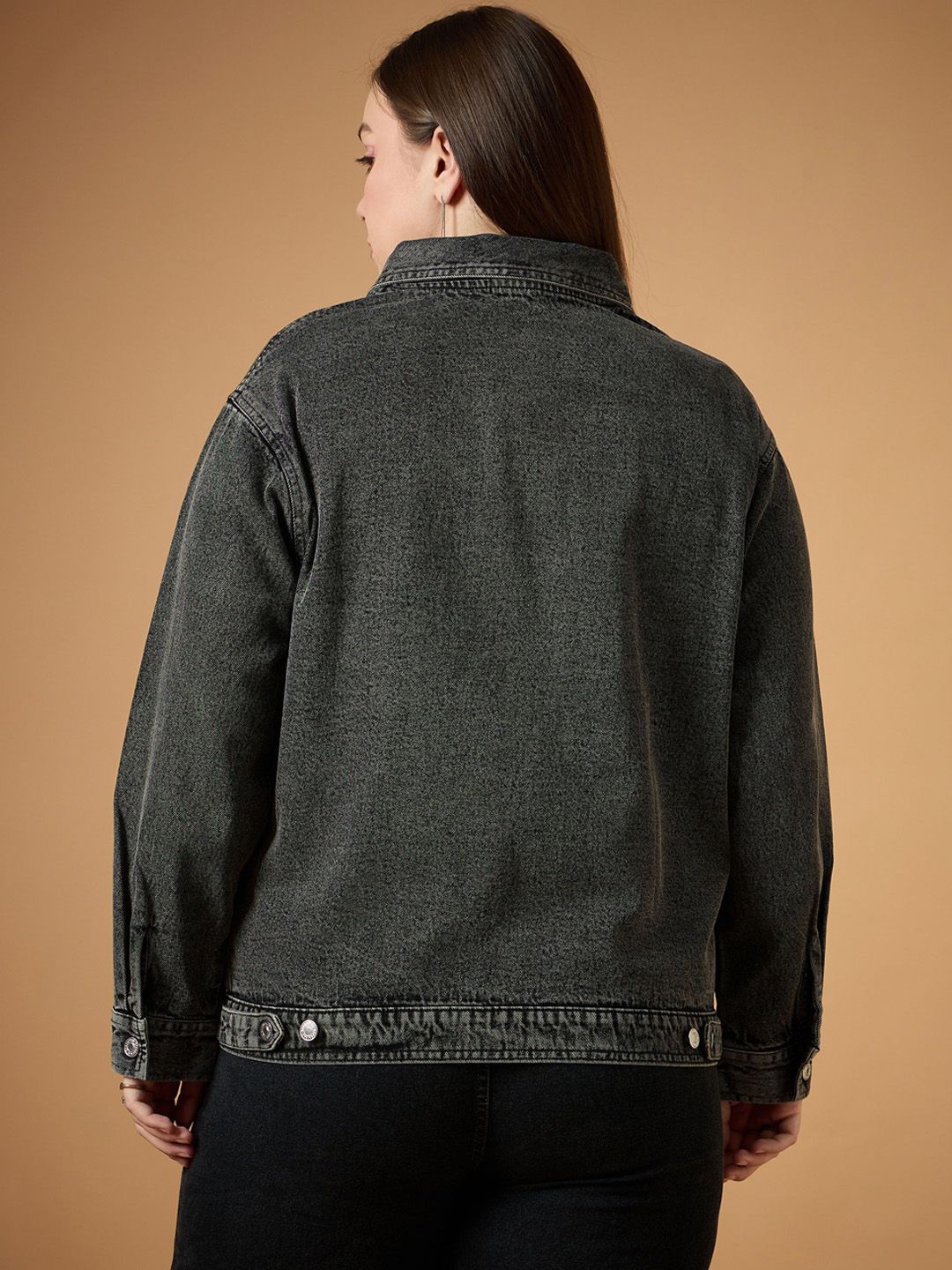 SASSAFRAS Curve Women Denim Jacket