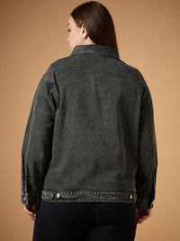 SASSAFRAS Curve Women Denim Jacket