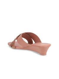 Metro Embellished Block Pumps