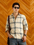Campus Sutra Comfort Checked Spread Collar Casual Shirt