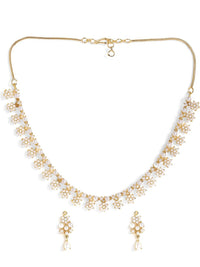 Priyaasi Gold Plated Pearls Beaded Jewellery Set