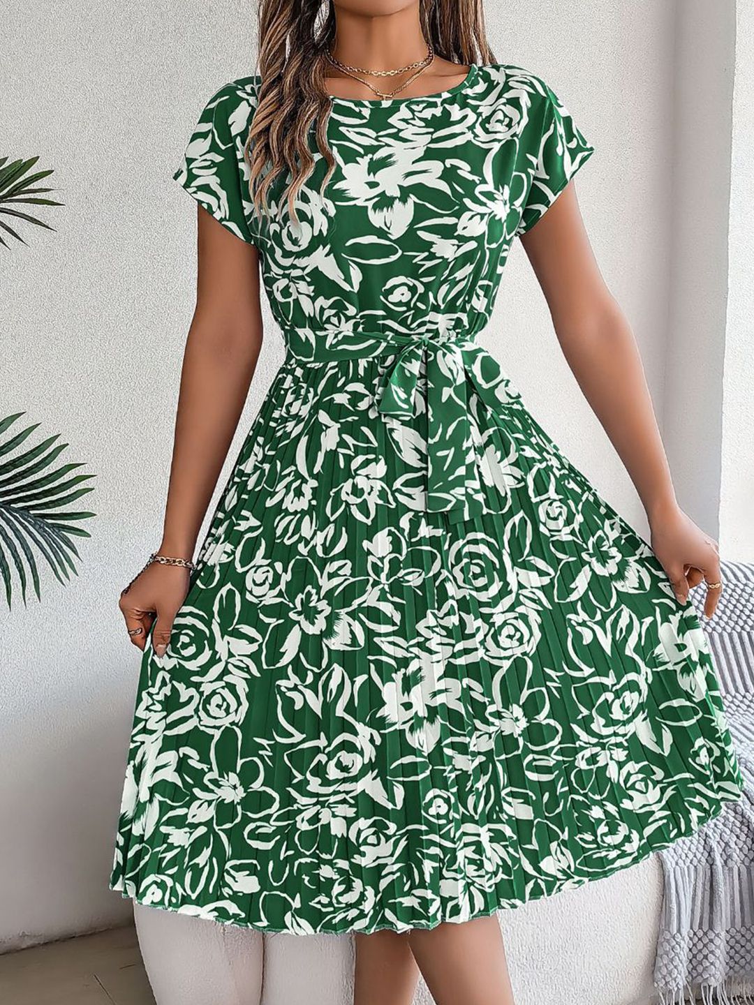 all about you A-Line Midi Dress