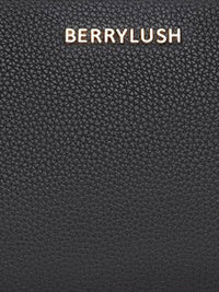 Berrylush Women Textured Solid Structured Sling Bag