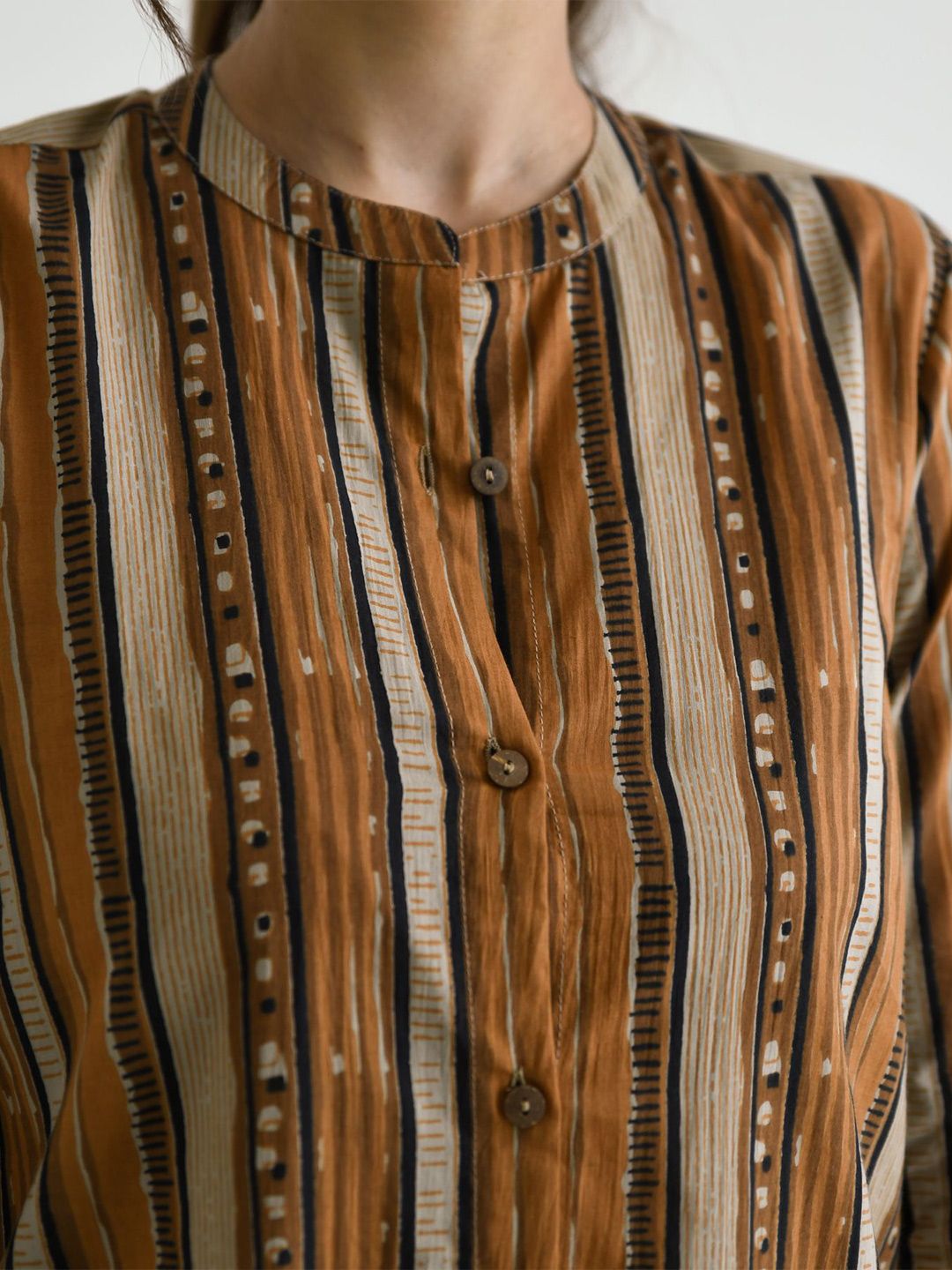 Rustorange Printed Pure Cotton Kurti