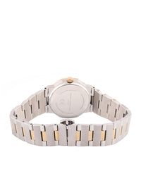 French Connection Women Embellished Dial & Stainless Steel Bracelet Style Straps Analogue Watch FCH13TM-P