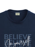 ADRO Men Navy Blue Tshirts