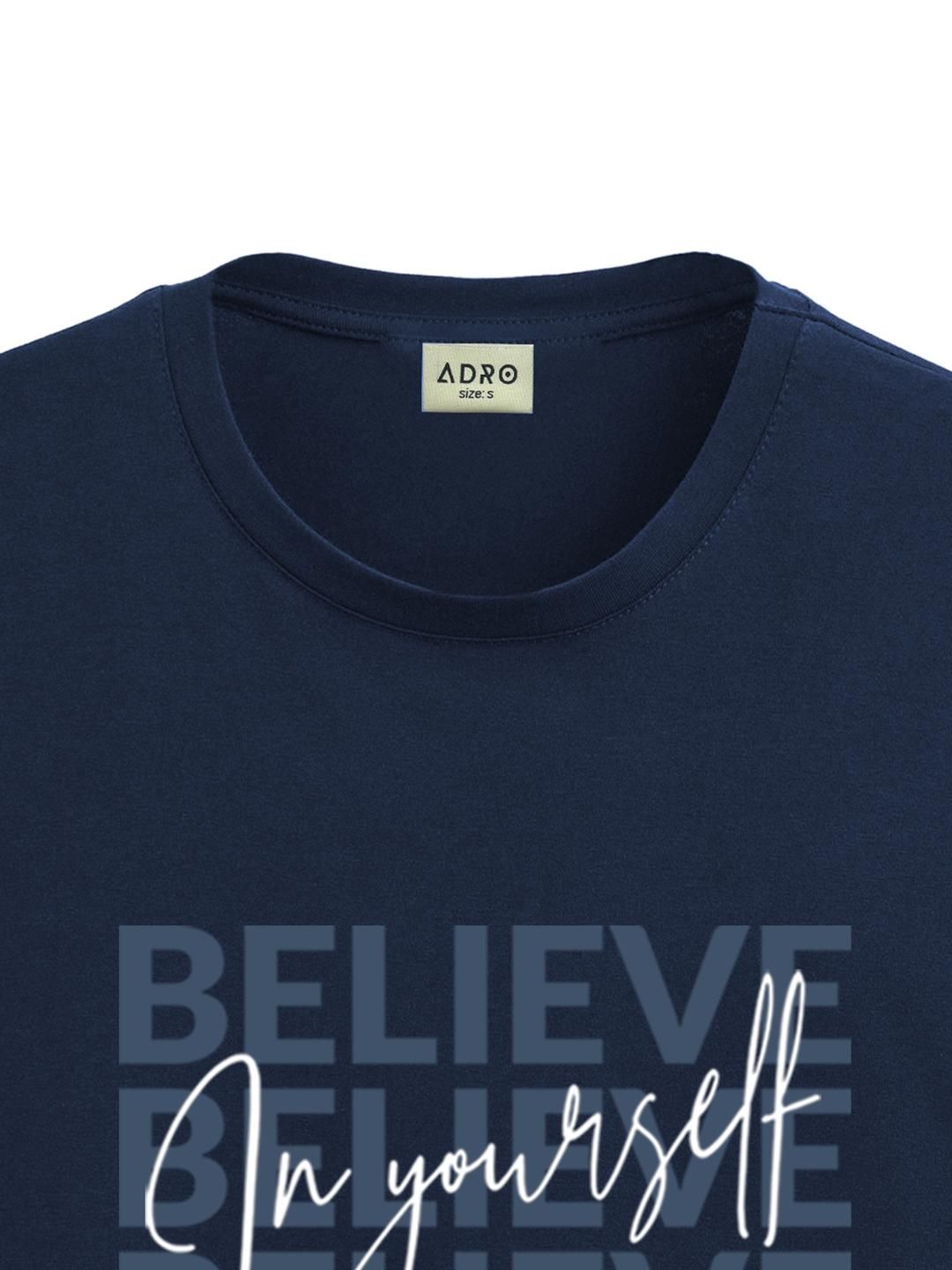 ADRO Men Navy Blue Tshirts