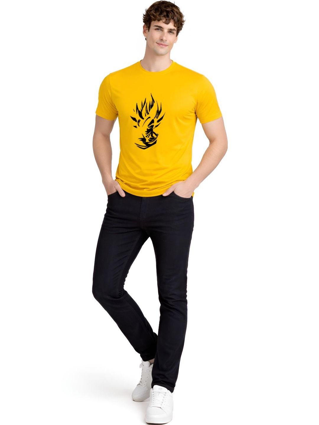 ADRO Men Printed T-shirt