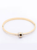 VOGUE PANASH Wanita Brass Gold-plated Bangle-Style Bracelet