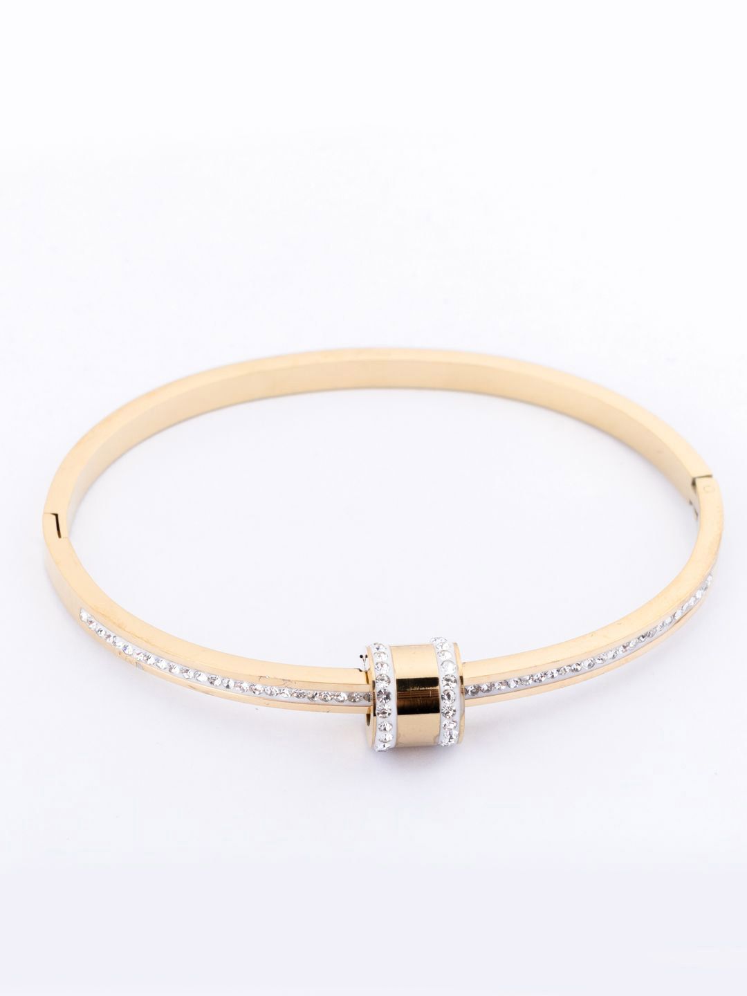 VOGUE PANASH Wanita Brass Gold-plated Bangle-Style Bracelet