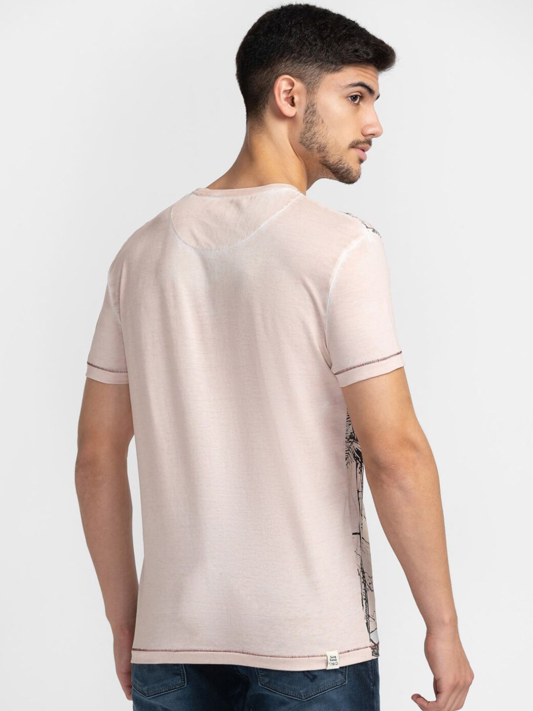 Being Human Floral Printed Round Neck T-shirt