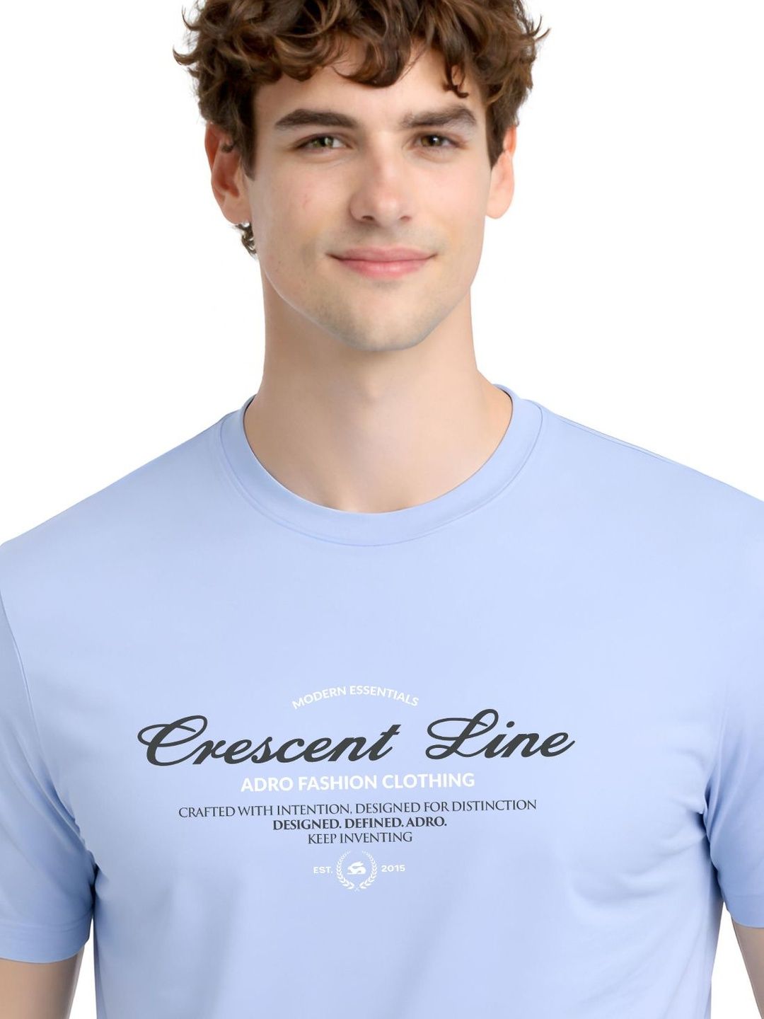 ADRO Men Typography Printed T-shirt