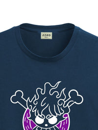 ADRO Men Typography Printed T-shirt