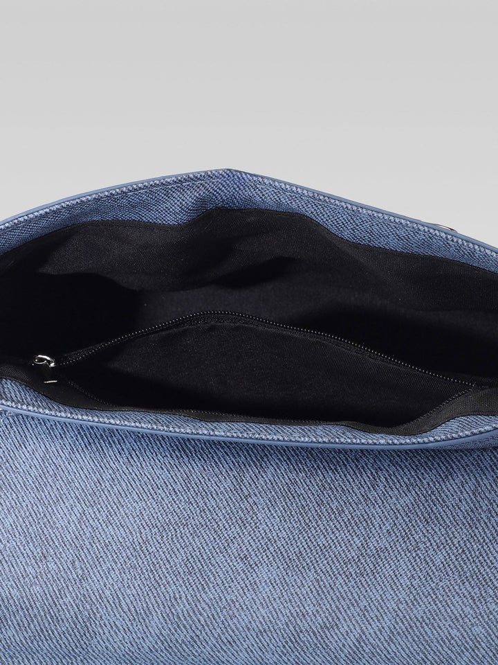 DressBerry Textured Structured Sling Bag with Bow Detail