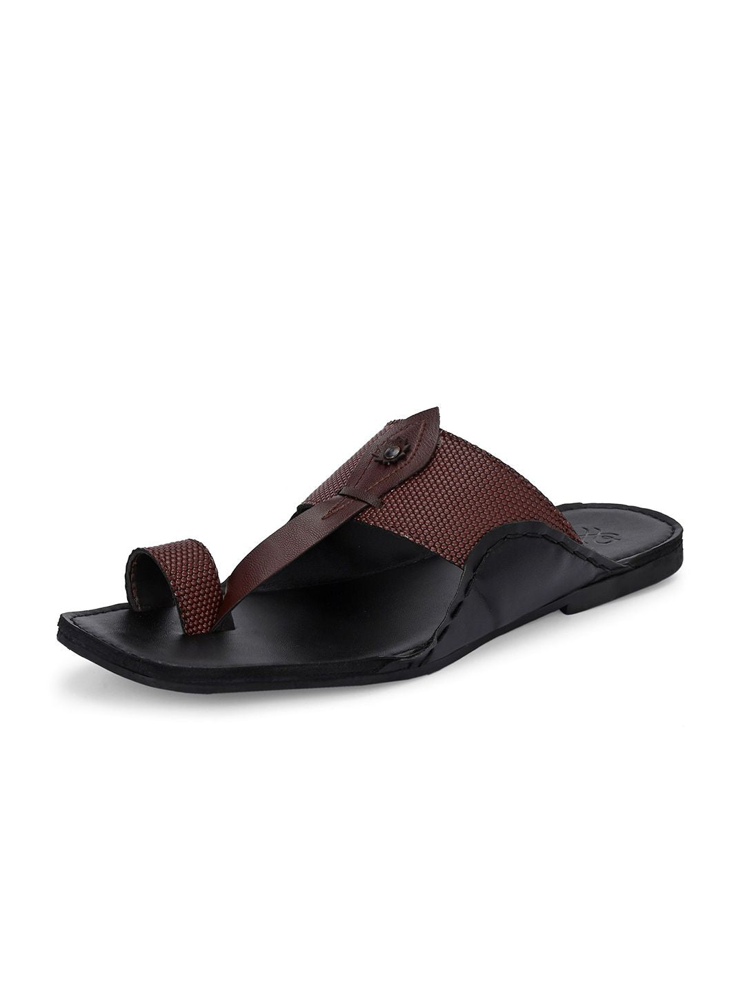 House of Pataudi Men Casual Slip On Kolhapuris