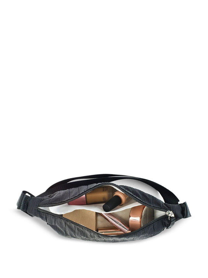 Lino Perros Unisex Textured Structured Sling Bag