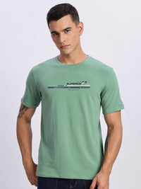 Tshirts Hijau Laut ADRO Lelaki