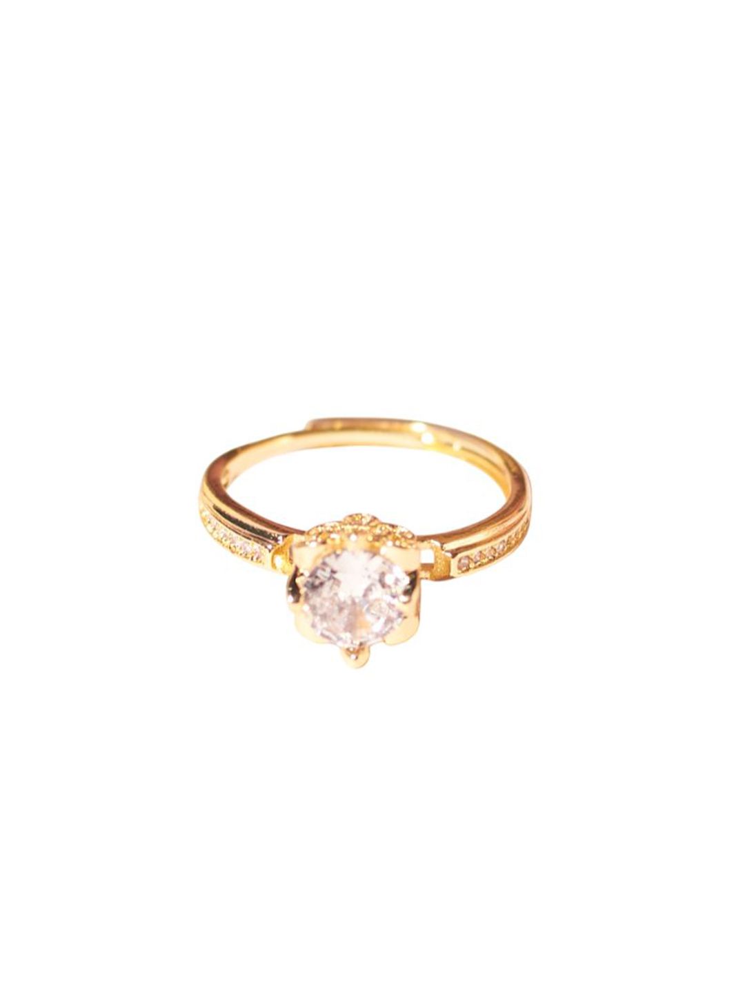 Cincin kristal berseri masin untuk wanita & gadis