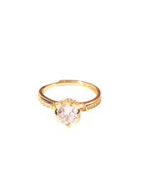 Cincin kristal berseri masin untuk wanita & gadis
