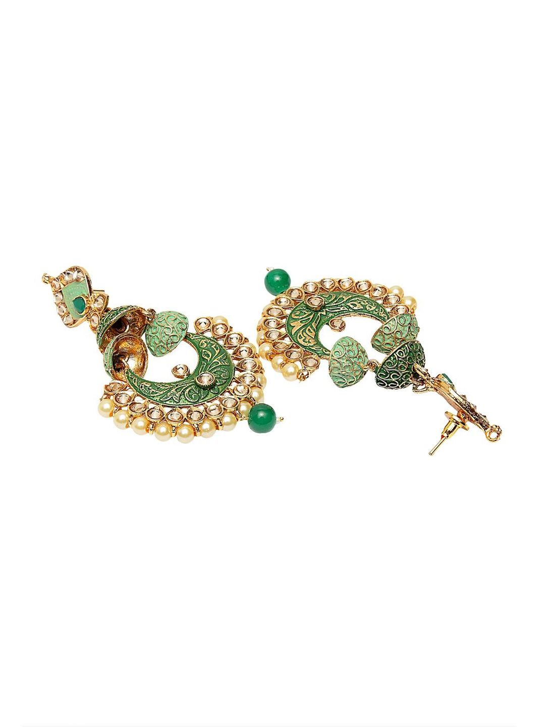 Anting-anting Drop Kontemporari Anouk Saduran Emas
