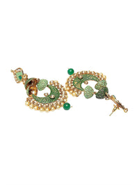 Anting-anting Drop Kontemporari Anouk Saduran Emas