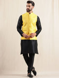 Anouk Mandarin Collar Straight Kurta With Pyjamas