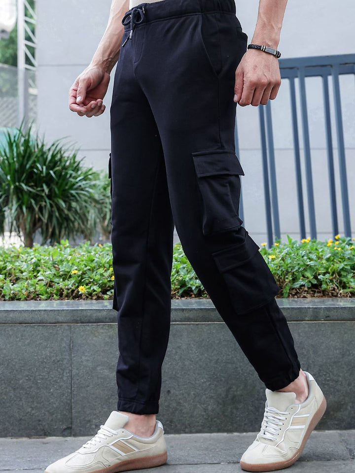 Eszett Men Baggy Cotton Joggers