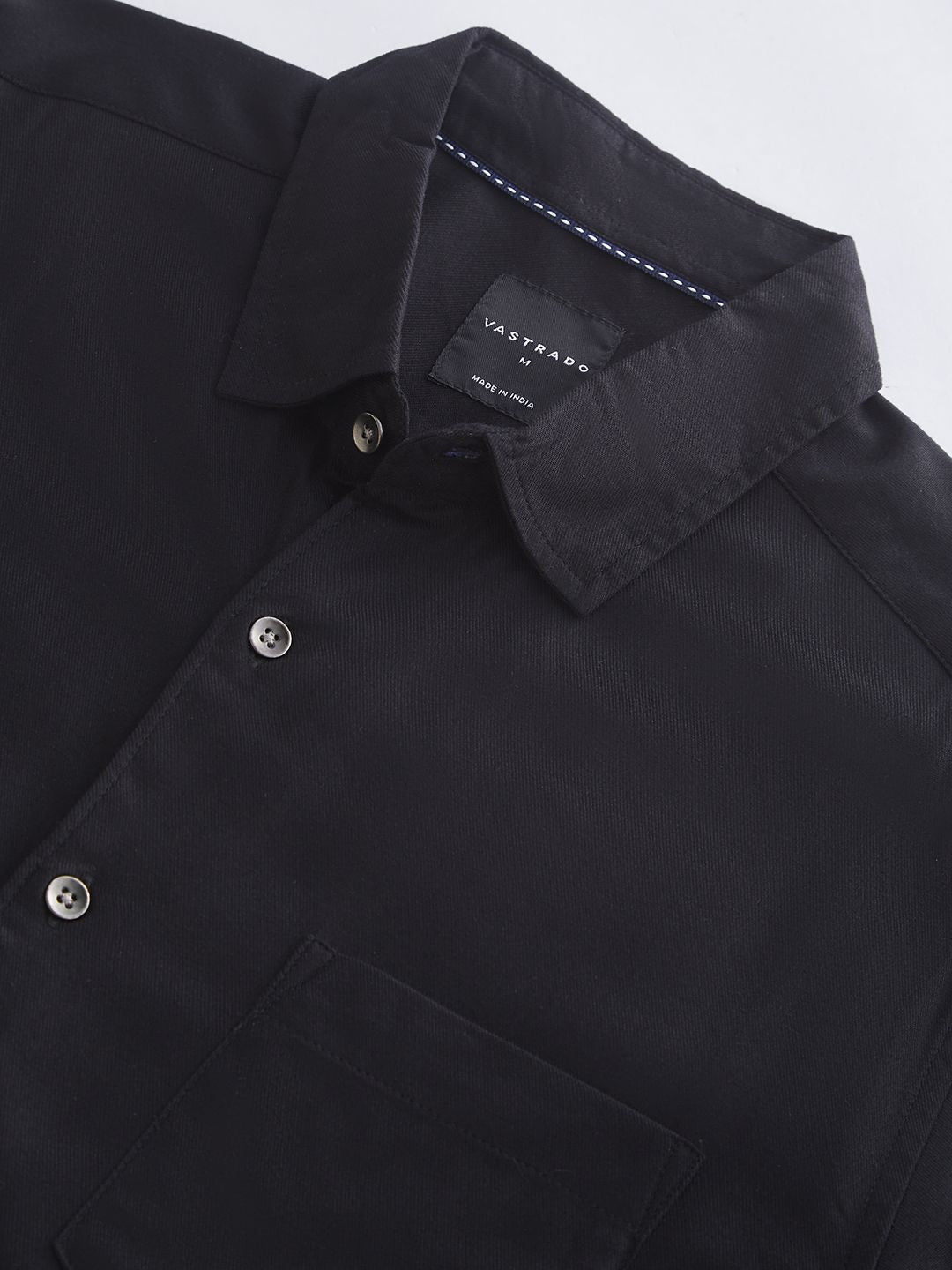 VASTRADO Men Solid Slim Fit Casual Shirt