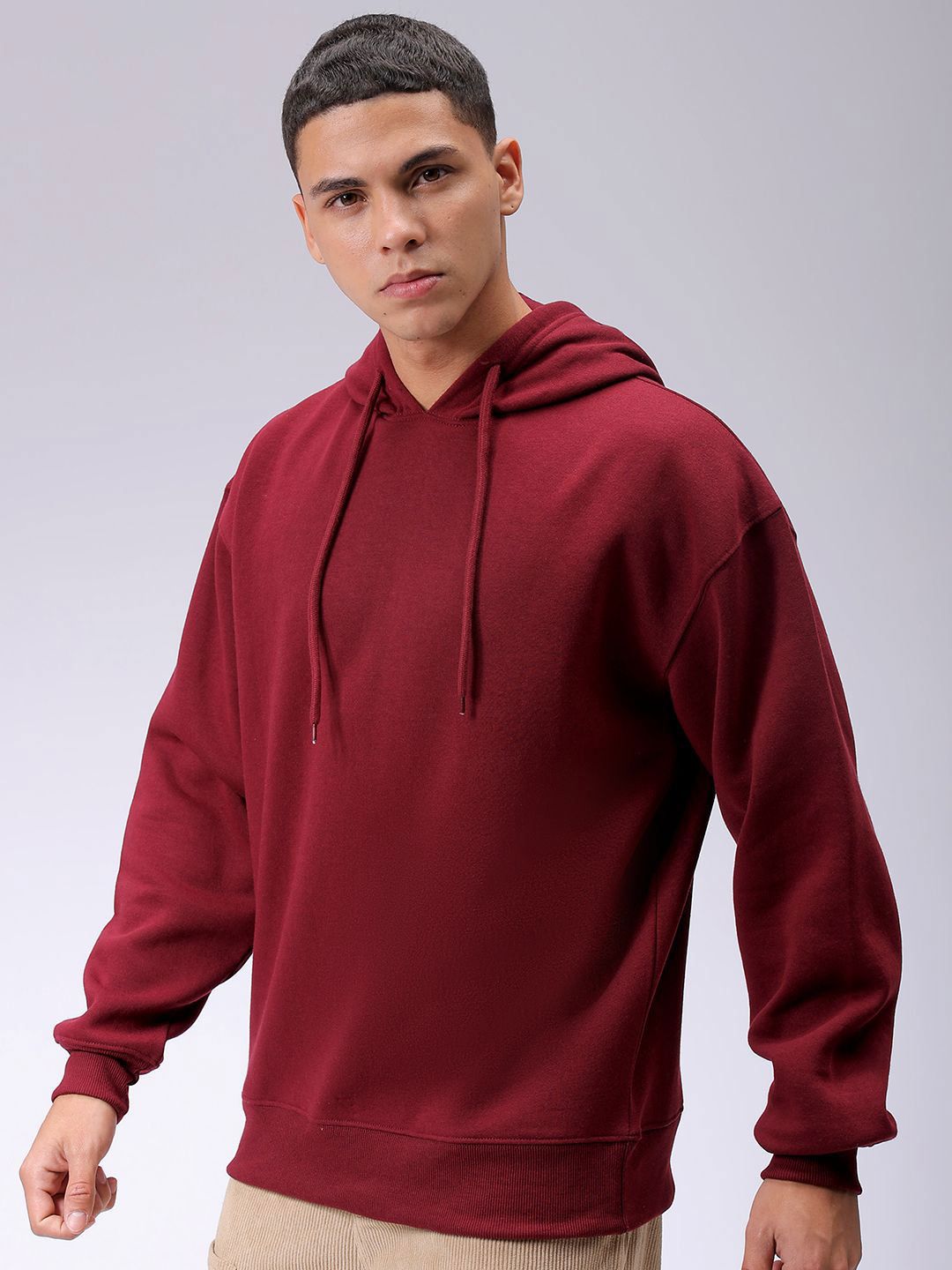 The Indian Garage Co Men Hooded Long Sleeves Sweatshirt