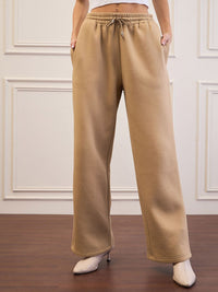 SASSAFRAS Women Relaxed Fit Track Pants