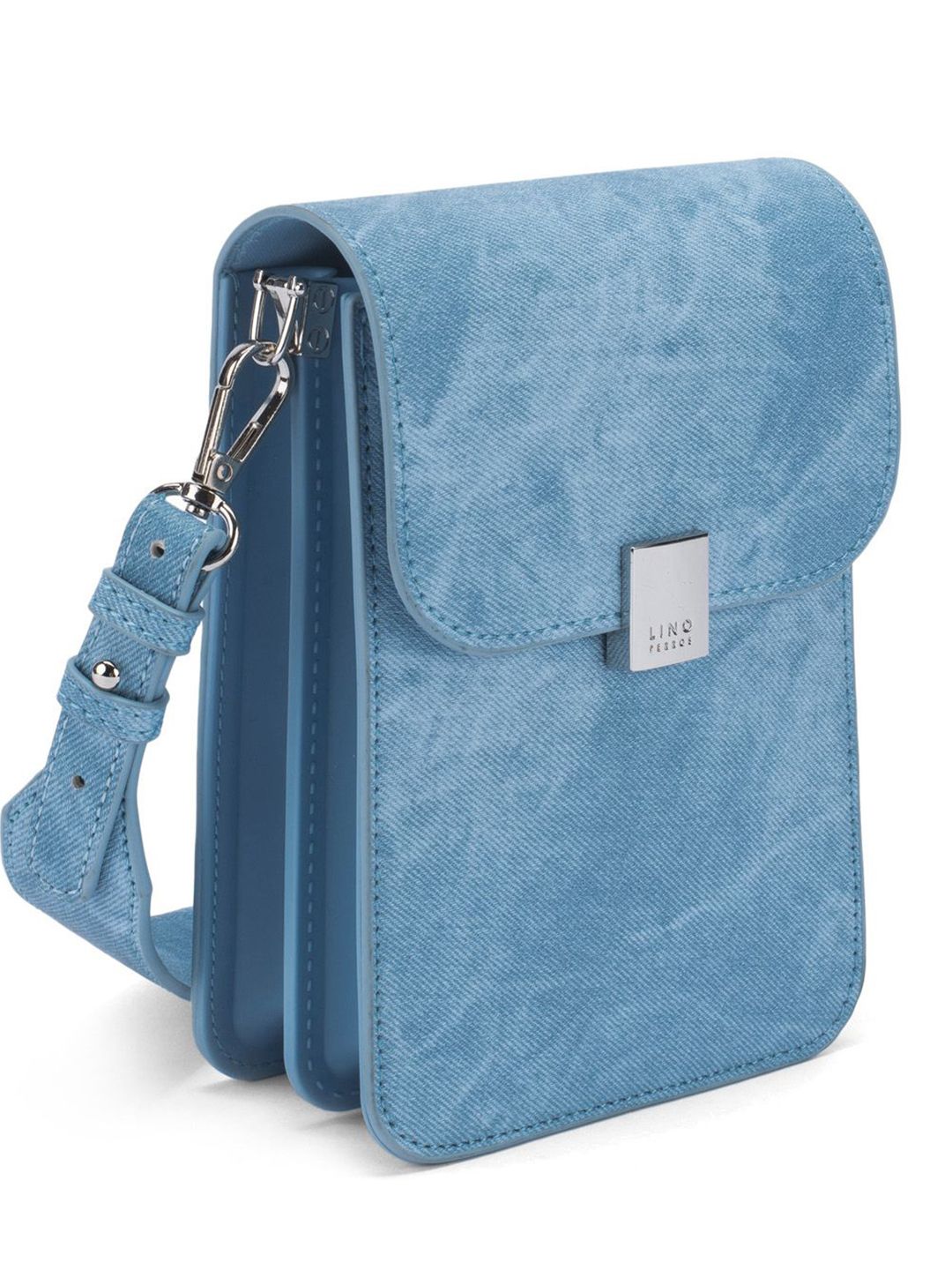 Lino Perros Structured Sling Bag WIth Detachable Sling Strap
