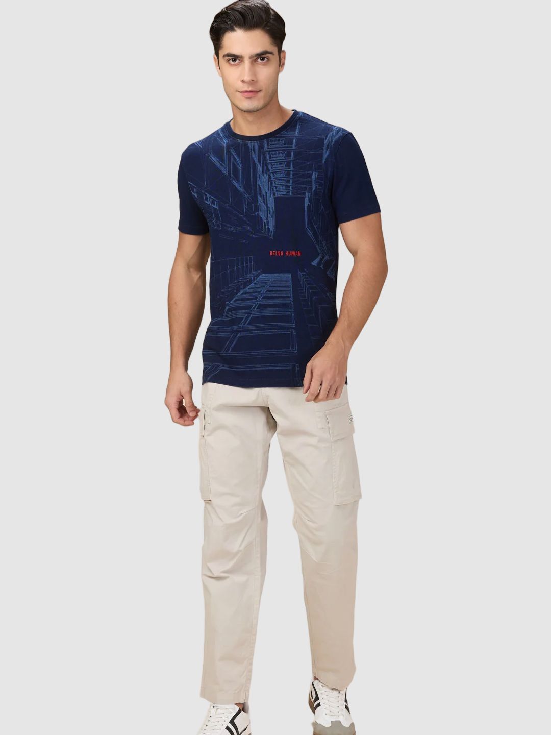 Being Human Men Classic Cargos Trousers