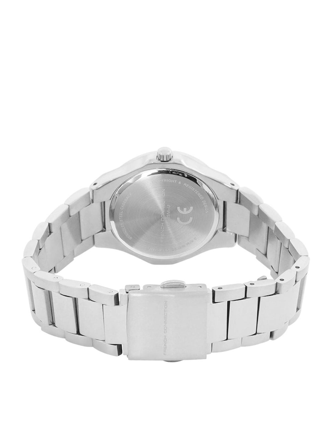 French Connection Women Dial & Stainless Steel Analogue Chronograph Watch FCH5SM-U