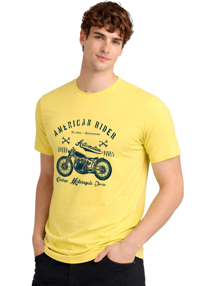 ADRO Men Printed T-shirt