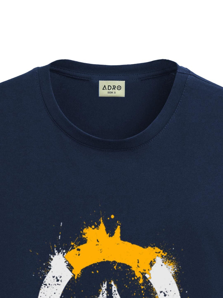 Tshirts ADRO Men Navy Blue