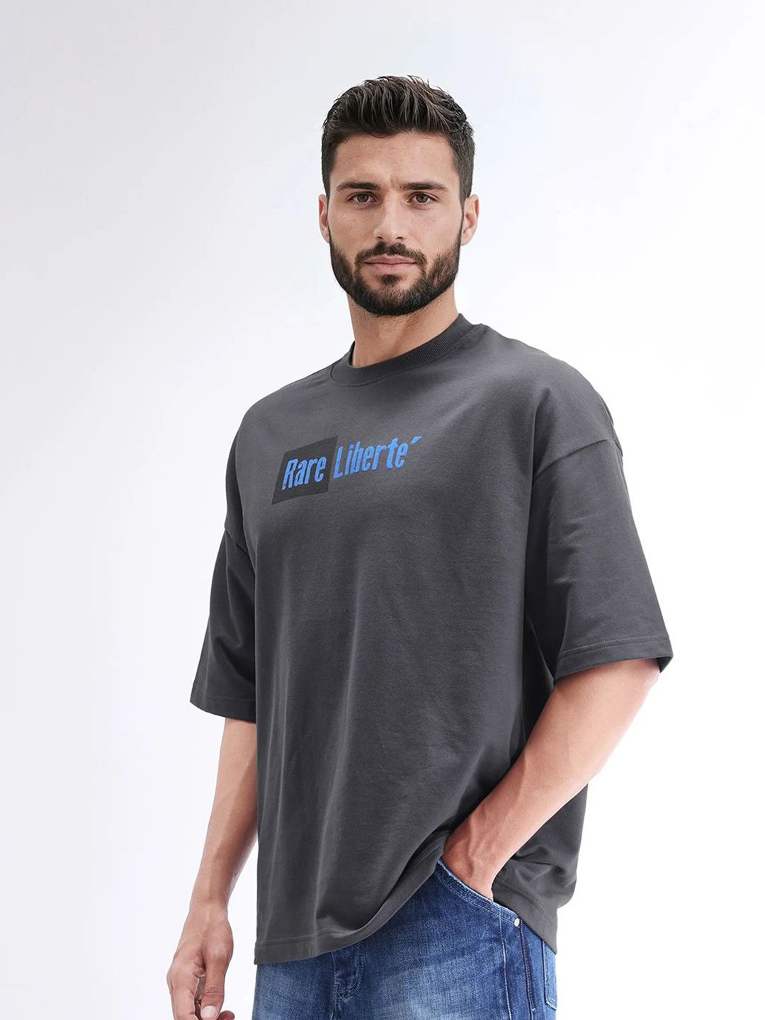 RARE RABBIT Men Printed T-shirt