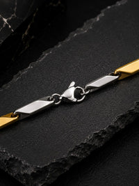 PANASH Men Brass Gold-Plated Chain