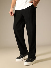 Banana Club Men Classic Corduroy Pleated Trousers