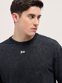 THE BEAR HOUSE Men Drop-Shoulder Sleeves T-shirt
