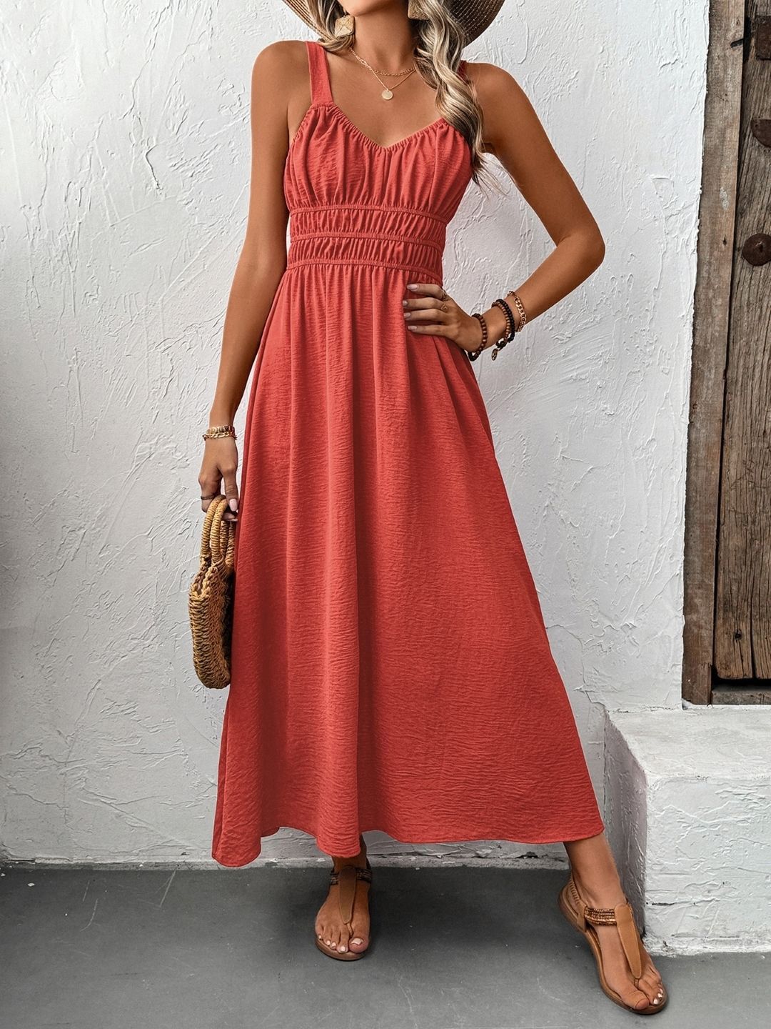 all about you Women Solid A-Line Maxi Dress
