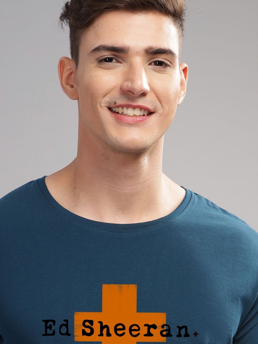 ADRO Men Graphic Printed Round Neck Cotton T-shirt