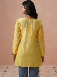 Rumah Wanita Chikankari Sulam Kurta Chikankari
