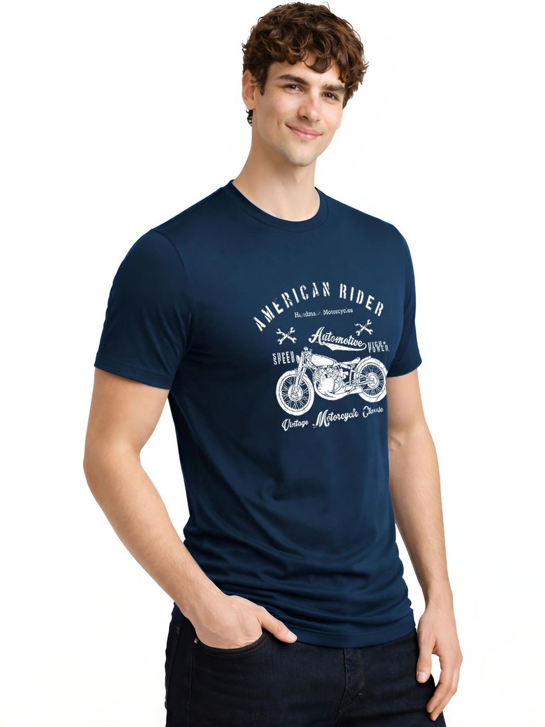 ADRO Men Printed T-shirt