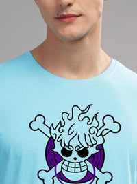 ADRO Men Printed Applique T-shirt