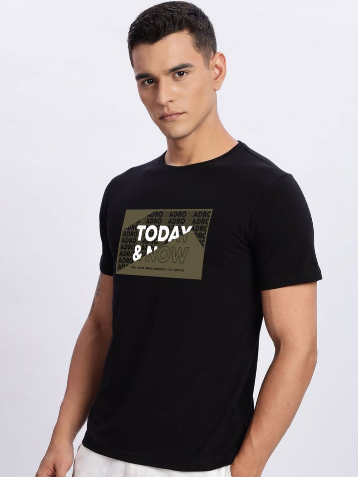 Baju-T Kapas Bercetak Grafik ADRO