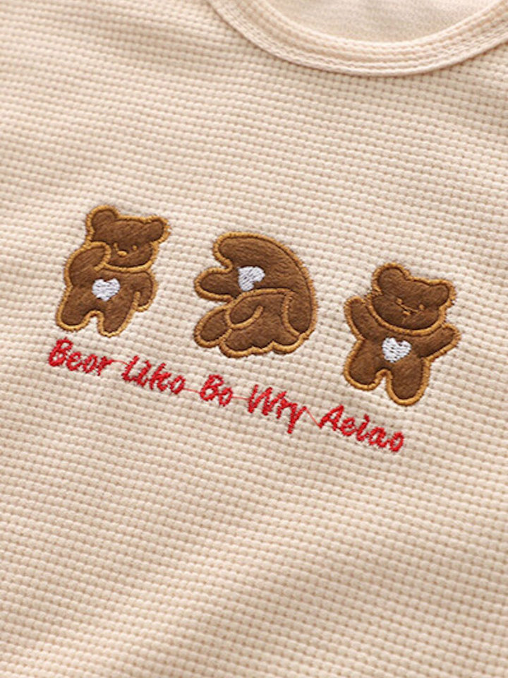 YK Kids Printed T-Shirt & Shorts Clothing Set